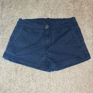American eagle black shorts